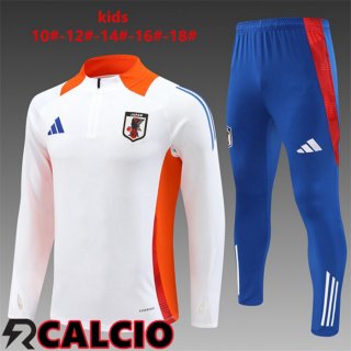 Insieme Tuta Calcio Giappone Bambino Bianco 2024/2025  Insieme Tuta Calcio Giappone Bambino Bianco 2024/2025