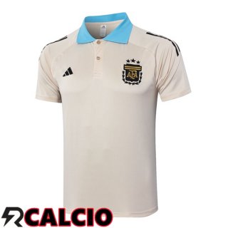 Maglia Polo Argentina Giallo 2024/2025