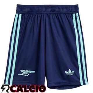 Terza Pantaloncini Calcio Arsenal Blu Reale 2024/2025  Terza Pantaloncini Calcio Arsenal Blu Reale 2024/2025