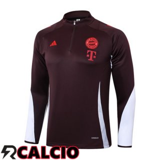 Felpa Allenamento Bayern Monaco Marrone 2024/2025  Felpa Allenamento Bayern Monaco Marrone 2024/2025