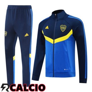 Insieme Tuta Calcio - Giacca Boca Juniors Blu 2024/2025  Insieme Tuta Calcio - Giacca Boca Juniors Blu 2024/2025