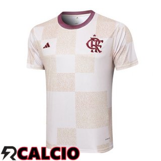 T Shirt Allenamento Flamengo Bianco 2024/2025
