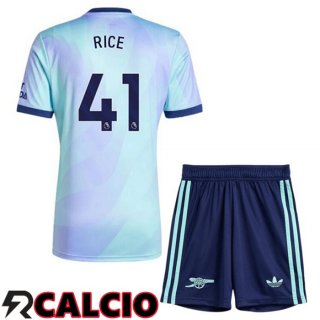 Terza Maglia Arsenal (RICE 41) Bambino Blu 2024/2025