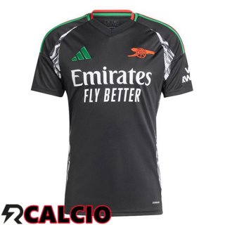 Seconda Maglia Arsenal Nero 2024/2025