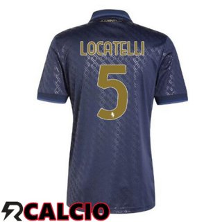 Terza Maglia Juventus (LOCATELLI 5) Blu Reale 2024/2025  Terza Maglia Juventus (LOCATELLI 5) Blu Reale 2024/2025