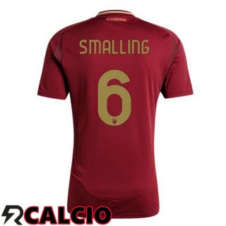 Prima Maglia AS Roma (SMALLING 6) Rosso 2024/2025