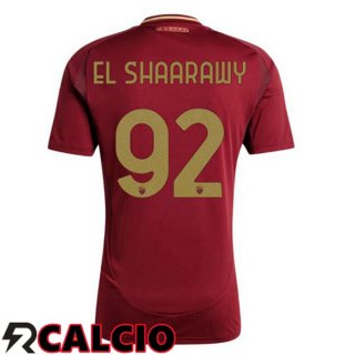 Prima Maglia AS Roma (EL SHAARAWY 92) Rosso 2024/2025
