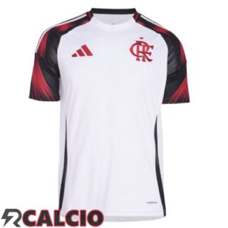 Seconda Maglie Calcio Flamengo Bianco 2025/2026  Seconda Maglie Calcio Flamengo Bianco 2025/2026