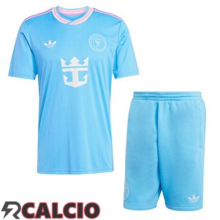 Terza Maglie Calcio Inter Miami CF Bambino Blu 2025/2026