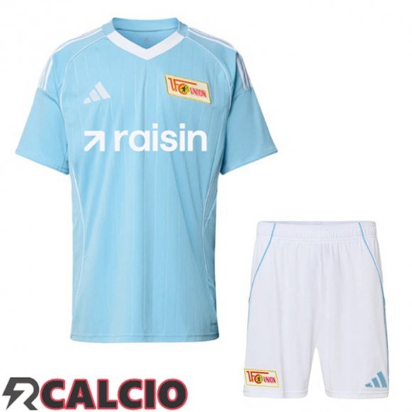 Terza Maglie Calcio FC Union Berlin Bambino Blu 2025/2026