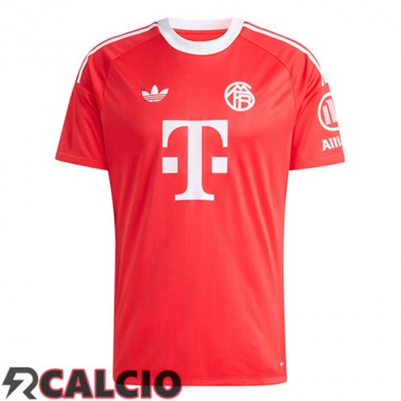 Maglie Calcio Bayern Monaco Portiere Rosso 2025/2026  Maglie Calcio Bayern Monaco Portiere Rosso 2025/2026
