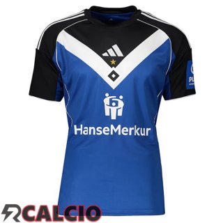 Seconda Maglie Calcio Hamburger SV Blu 2025/2026  Seconda Maglie Calcio Hamburger SV Blu 2025/2026