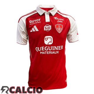 Prima Maglie Calcio Stade Brestois Rosso 2025/2026