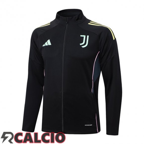 Giacca Calcio Juventus Nero 2025/2026  Giacca Calcio Juventus Nero 2025/2026
