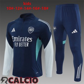 Insieme Tuta Calcio Arsenal Bambino Blu Reale 2025/2026  Insieme Tuta Calcio Arsenal Bambino Blu Reale 2025/2026