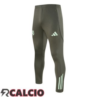 Pantaloni Da Allenamento Real Madrid Verde 2025/2026  Pantaloni Da Allenamento Real Madrid Verde 2025/2026