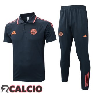 Insieme Polo Bayern Monaco + Pantaloni Grigio 2025/2026