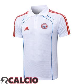 Maglia Polo Bayern Monaco Bianco 2025/2026