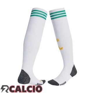 Terza Calzini Calcio AS Roma Bianco 2025/2026