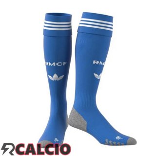 Terza Calzini Calcio Real Madrid Blu 2025/2026