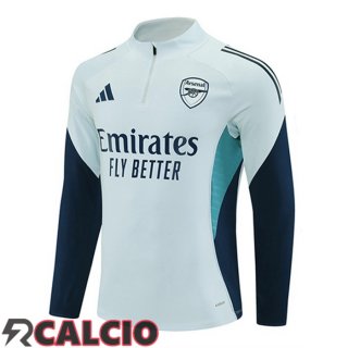 Felpa Allenamento Arsenal Grigio 2025/2026  Felpa Allenamento Arsenal Grigio 2025/2026