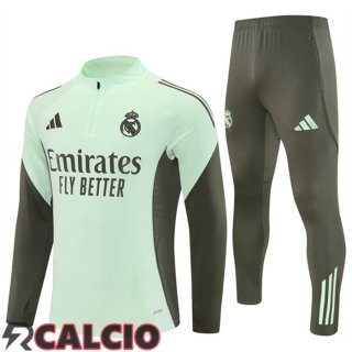 Insieme Tuta Calcio Real Madrid Verde 2025/2026  Insieme Tuta Calcio Real Madrid Verde 2025/2026