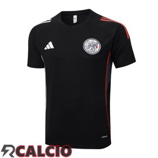 T Shirt Allenamento AFC Ajax Nero 2025/2026