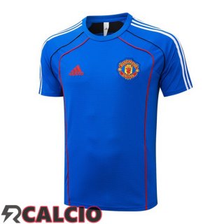T Shirt Allenamento Manchester United Blu 2025/2026