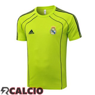 T Shirt Allenamento Real Madrid Verde 2025/2026  T Shirt Allenamento Real Madrid Verde 2025/2026