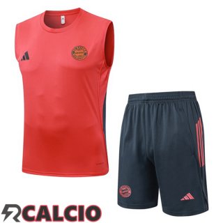 Canotta Allenamento Bayern Monaco + Pantaloncini Arancia 2025/2026