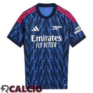 Seconda Maglie Calcio Arsenal Blu Reale 2025/2026