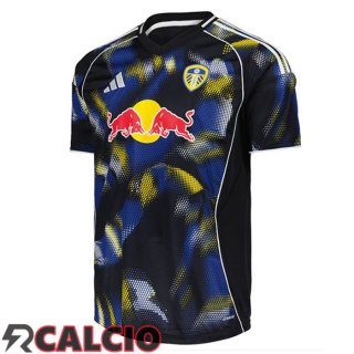 Terza Maglie Calcio Leeds United Nero 2025/2026  Terza Maglie Calcio Leeds United Nero 2025/2026