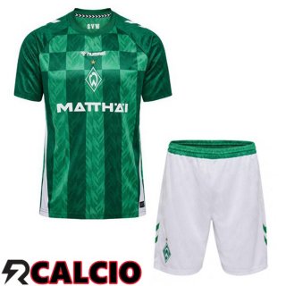 Prima Maglia SV Werder Bremen Bambino Verde 2024/2025
