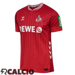 Seconda Maglie Calcio FC Koln Rosso 2025/2026  Seconda Maglie Calcio FC Koln Rosso 2025/2026