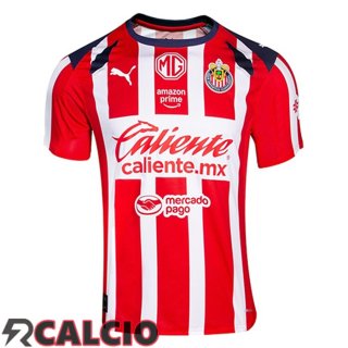 Prima Maglie Calcio CD Guadalajara 2025/2026  Prima Maglie Calcio CD Guadalajara 2025/2026