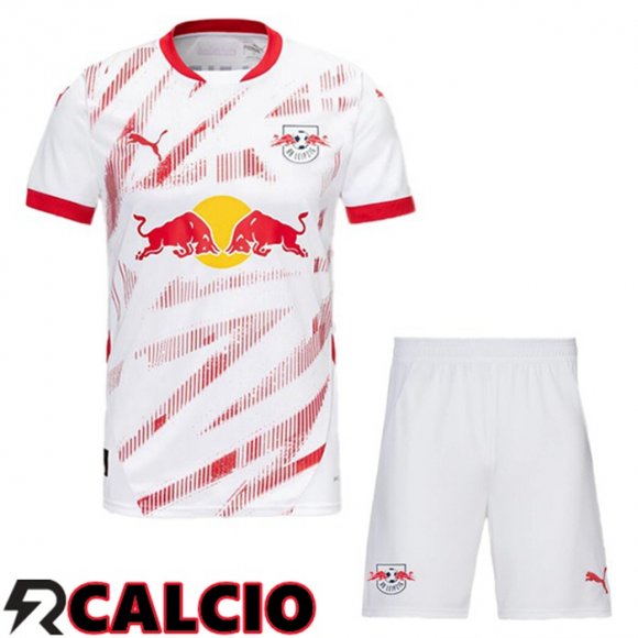 Prima Maglia RB Leipzig Bambino Bianco 2024/2025