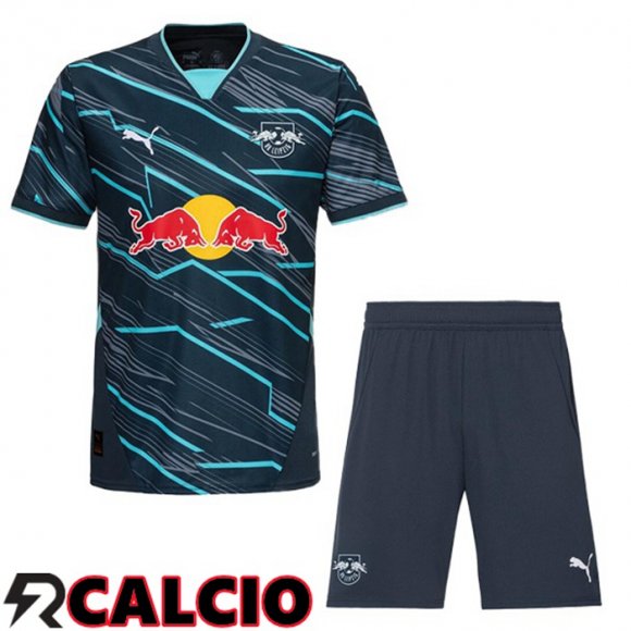 Terza Maglia RB Leipzig Bambino Blu 2024/2025  Terza Maglia RB Leipzig Bambino Blu 2024/2025