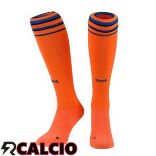 Terza Calzini Calcio Marsiglia OM Arancia 2024/2025  Terza Calzini Calcio Marsiglia OM Arancia 2024/2025