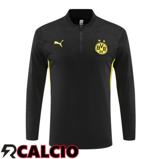 Felpa Allenamento Dortmund BVB Nero 2024/2025  Felpa Allenamento Dortmund BVB Nero 2024/2025