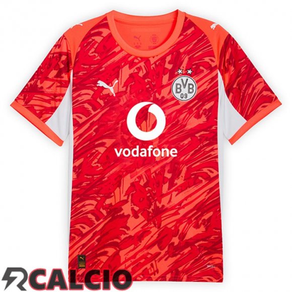 Maglie Calcio Dortmund BVB Portiere Rosso 2025/2026
