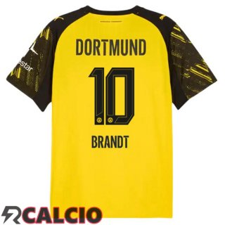 Prima Maglia Dortmund BVB (Brandt 10) Giallo 2025/2026  Prima Maglia Dortmund BVB (Brandt 10) Giallo 2025/2026