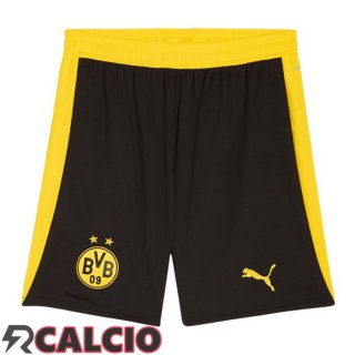 Prima Pantaloncini Calcio Dortmund BVB Nero Giallo 2025/2026