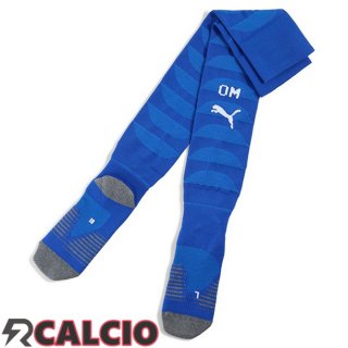 Terza Calzini Calcio Marsiglia OM Blu 2025/2026  Terza Calzini Calcio Marsiglia OM Blu 2025/2026