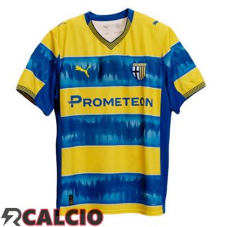 Seconda Maglie Calcio Parma Calcio Giallo Blu 2025/2026  Seconda Maglie Calcio Parma Calcio Giallo Blu 2025/2026