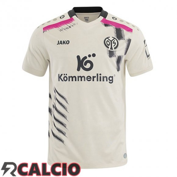 Terza Maglie Calcio FSV Mainz 05 Bianco 2025/2026