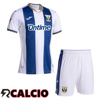 Prima Maglia CD Leganes Bambino Bianco Blu 2024/2025