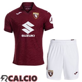 Prima Maglie Calcio Torino FC Bambino Marrone 2025/2026