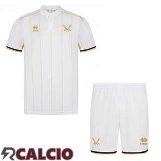Seconda Maglie Calcio Sheffield United Bambino Bianco 2025/2026  Seconda Maglie Calcio Sheffield United Bambino Bianco 2025/2026