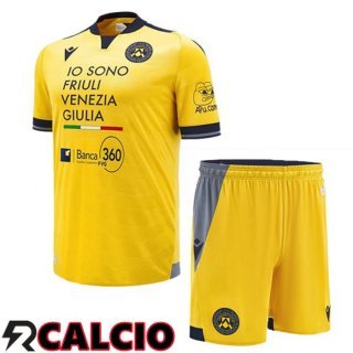 Seconda Maglia Udinese Calcio Bambino Giallo 2024/2025