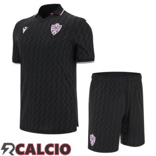 Terza Maglie Calcio UD Almeria Bambino Nero 2025/2026